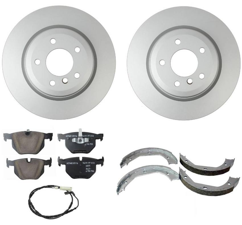 BMW Brake Kit - Pads and Rotors Rear (336mm)